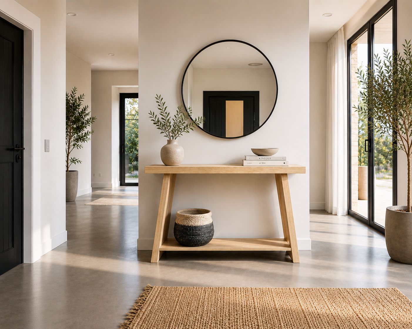 Consola de madera 012