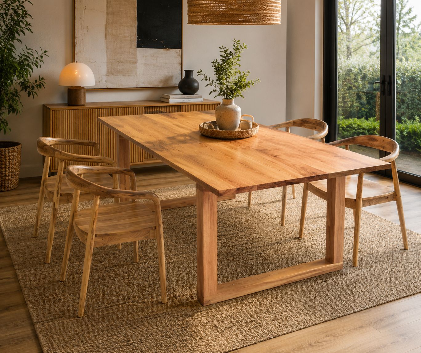 Silla de teca 019