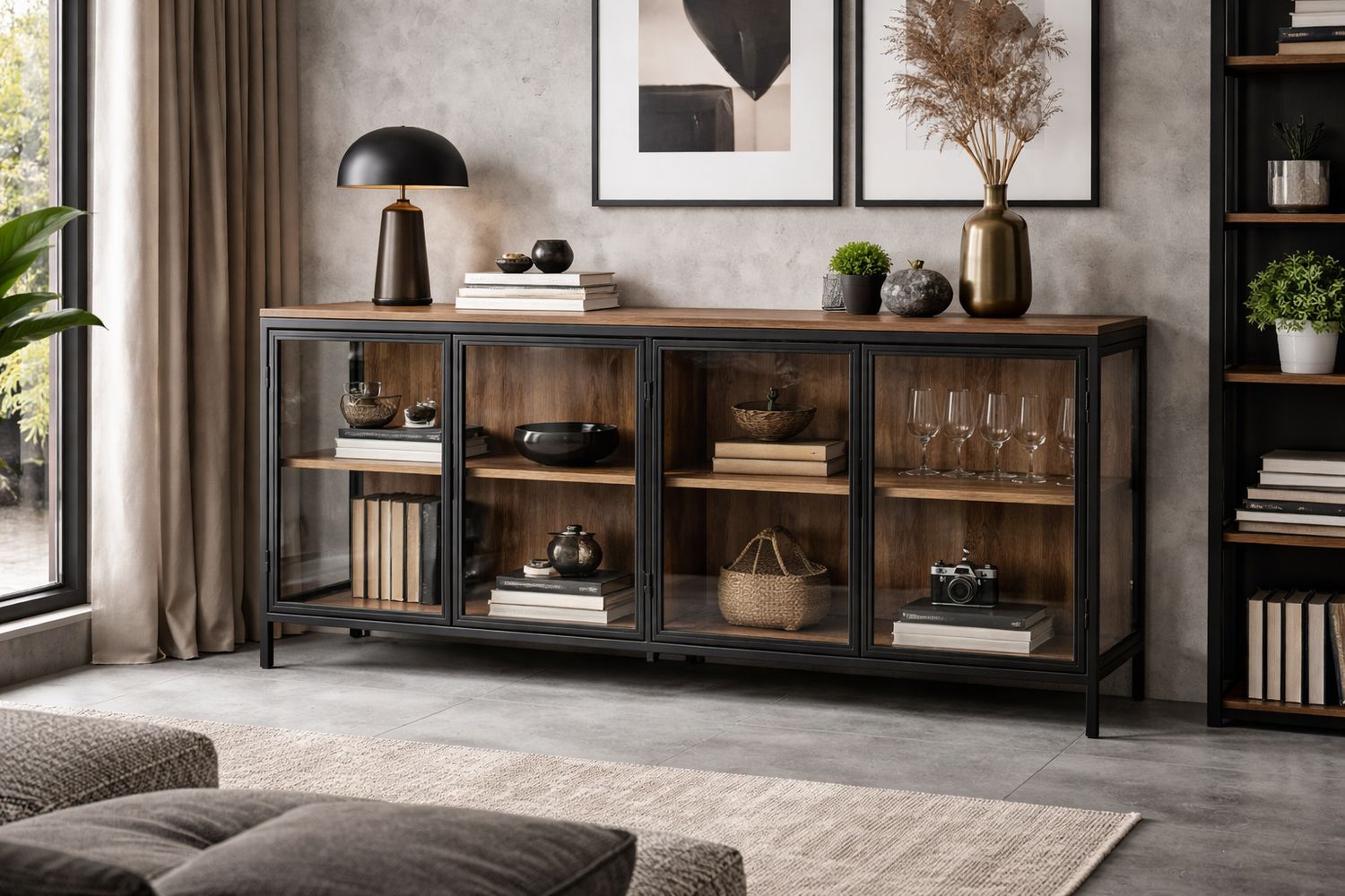 Aparador de pino 017