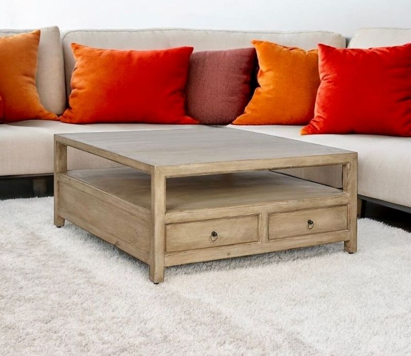Mesa de centro de madera 035