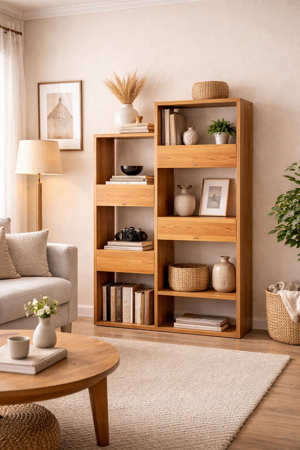 Estantería de madera 023