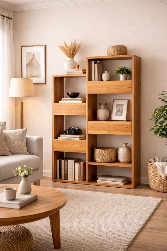 Estantería de madera 023