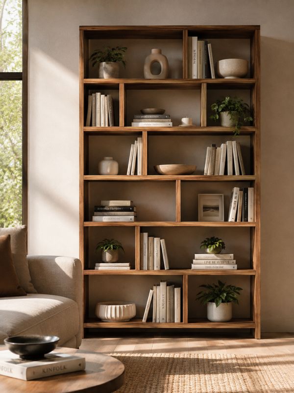 Estantería de madera 034