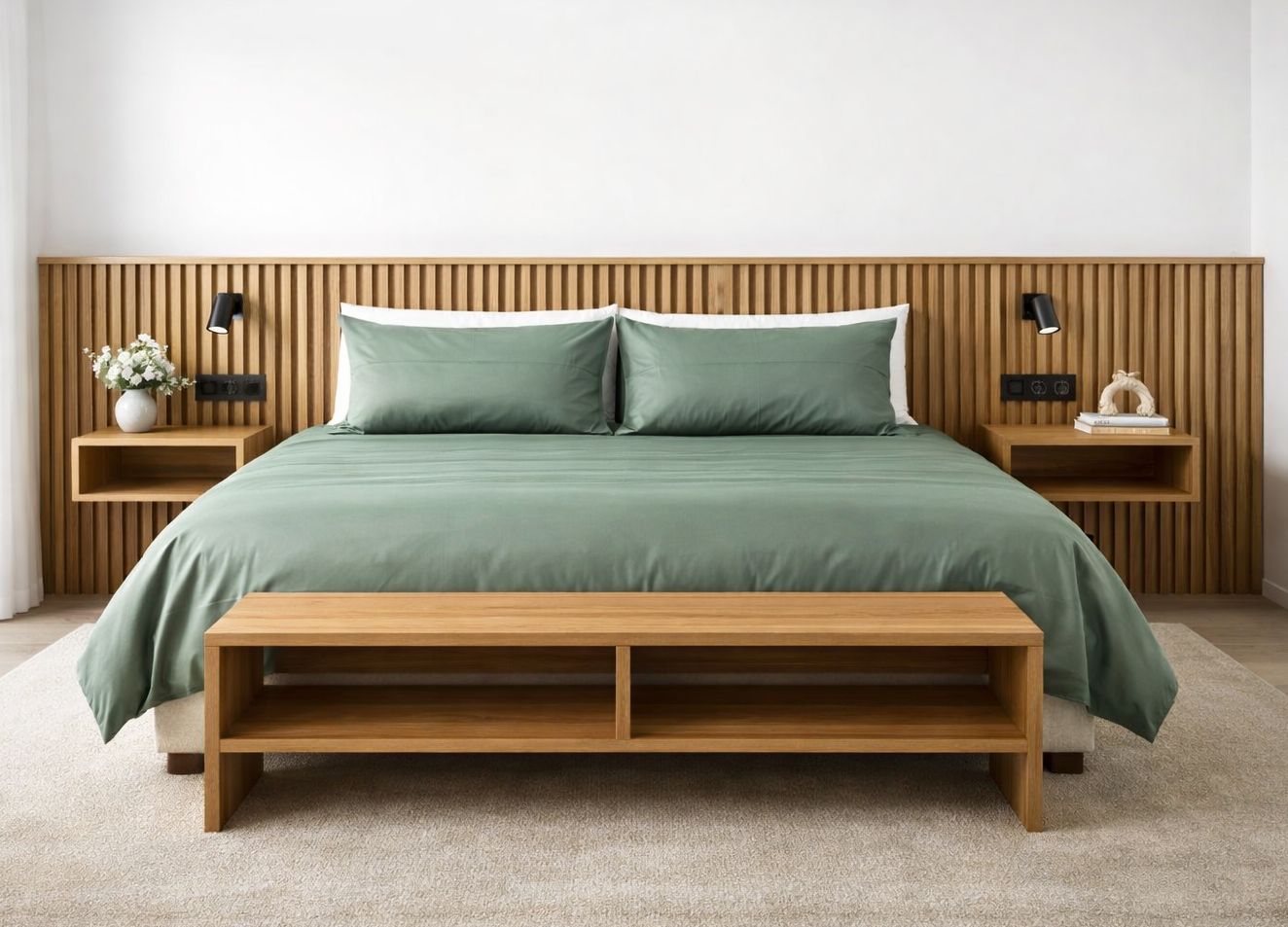 Cabecero de madera  017