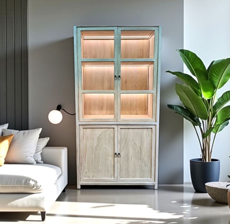 Vitrina de madera 003