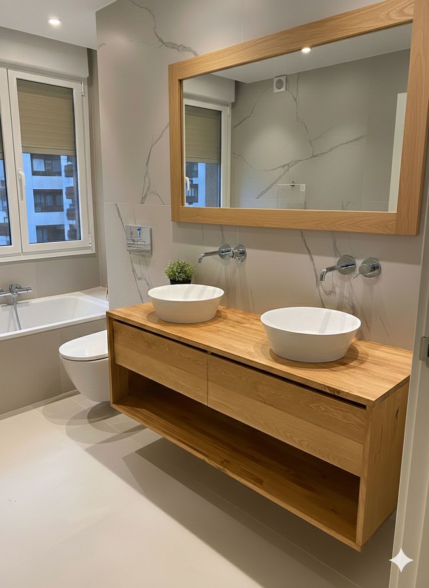 Mueble de baño a medida 01 Mueble de baño a medida 01