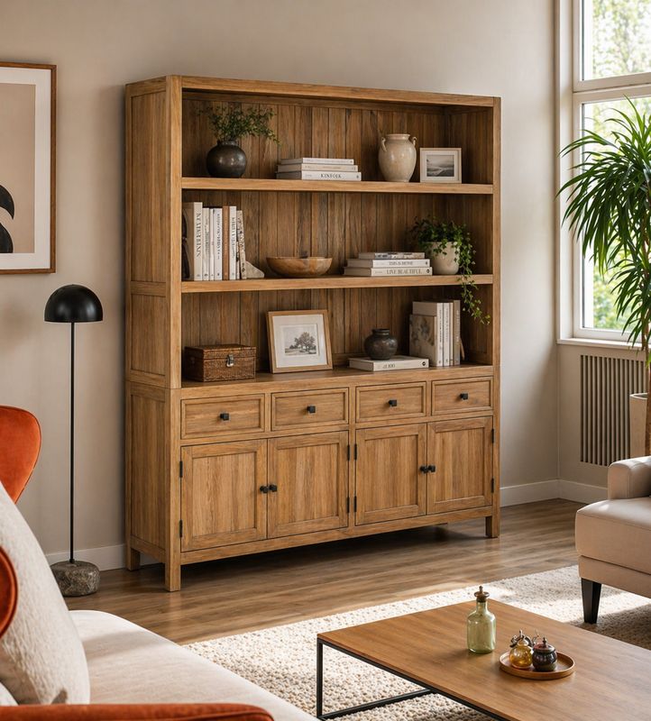 Estantería de madera 008