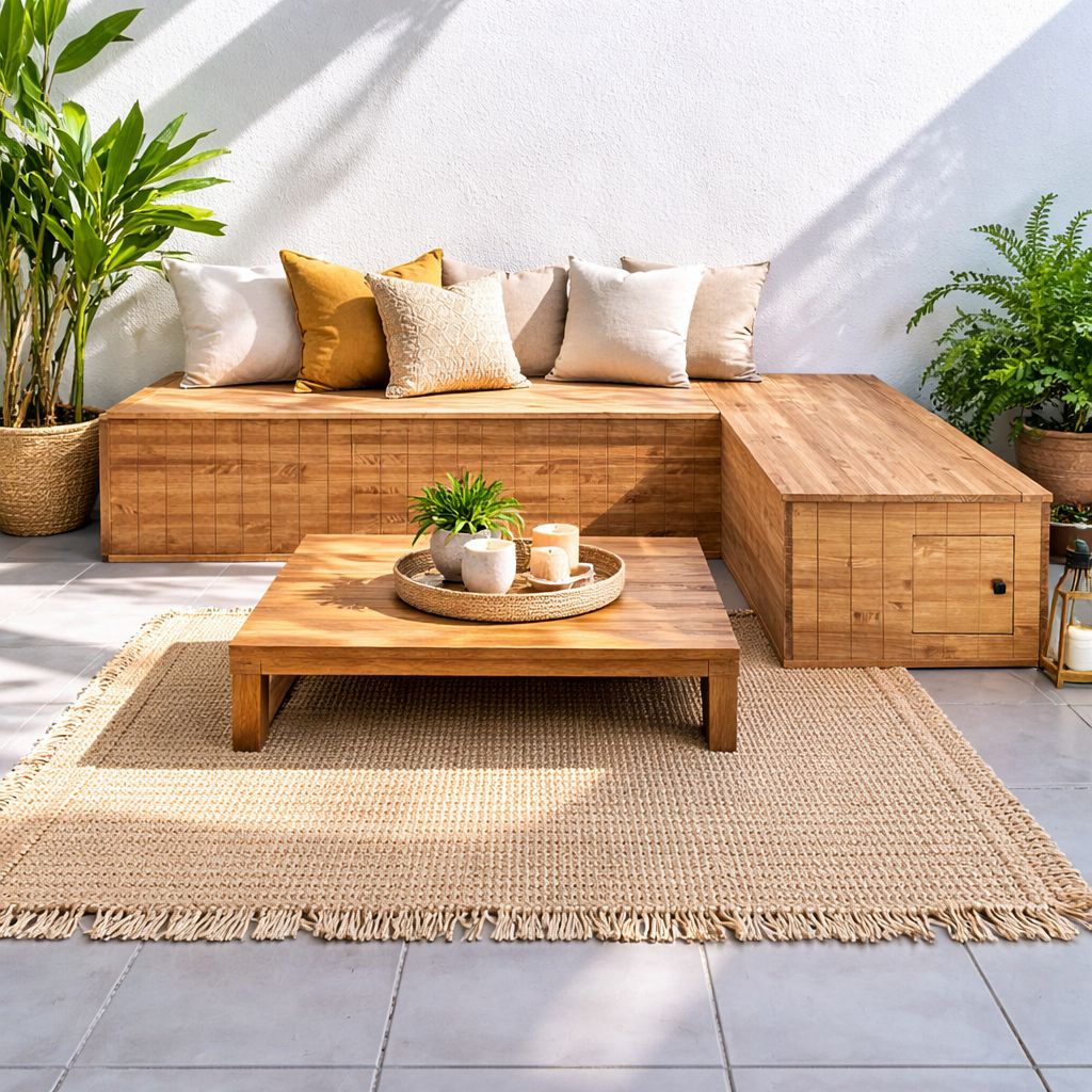 Banco de madera 022 Banco de madera 022