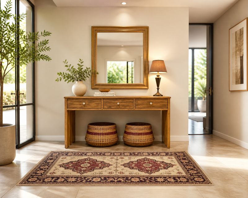 Consola de madera 026