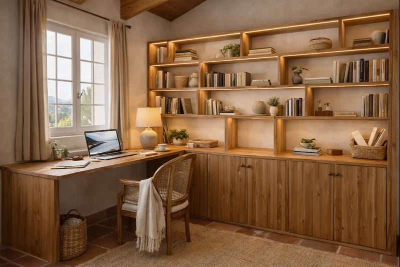 Estantería de madera 026