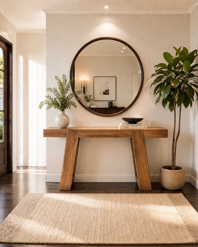 Consola de madera 027