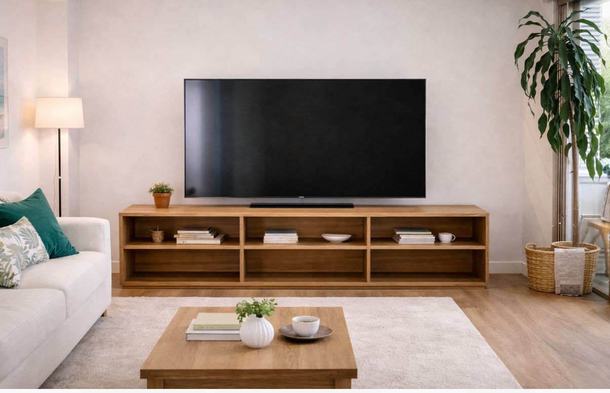 Muebles de televisión de madera 020