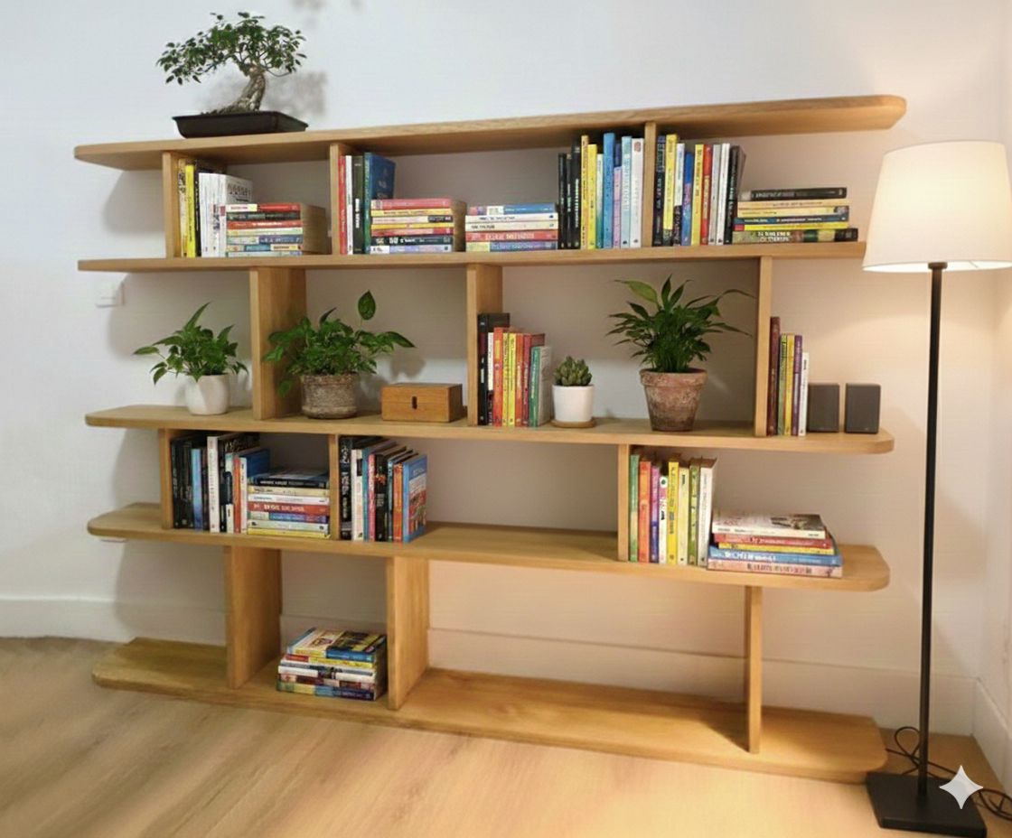 Estantería de madera 016