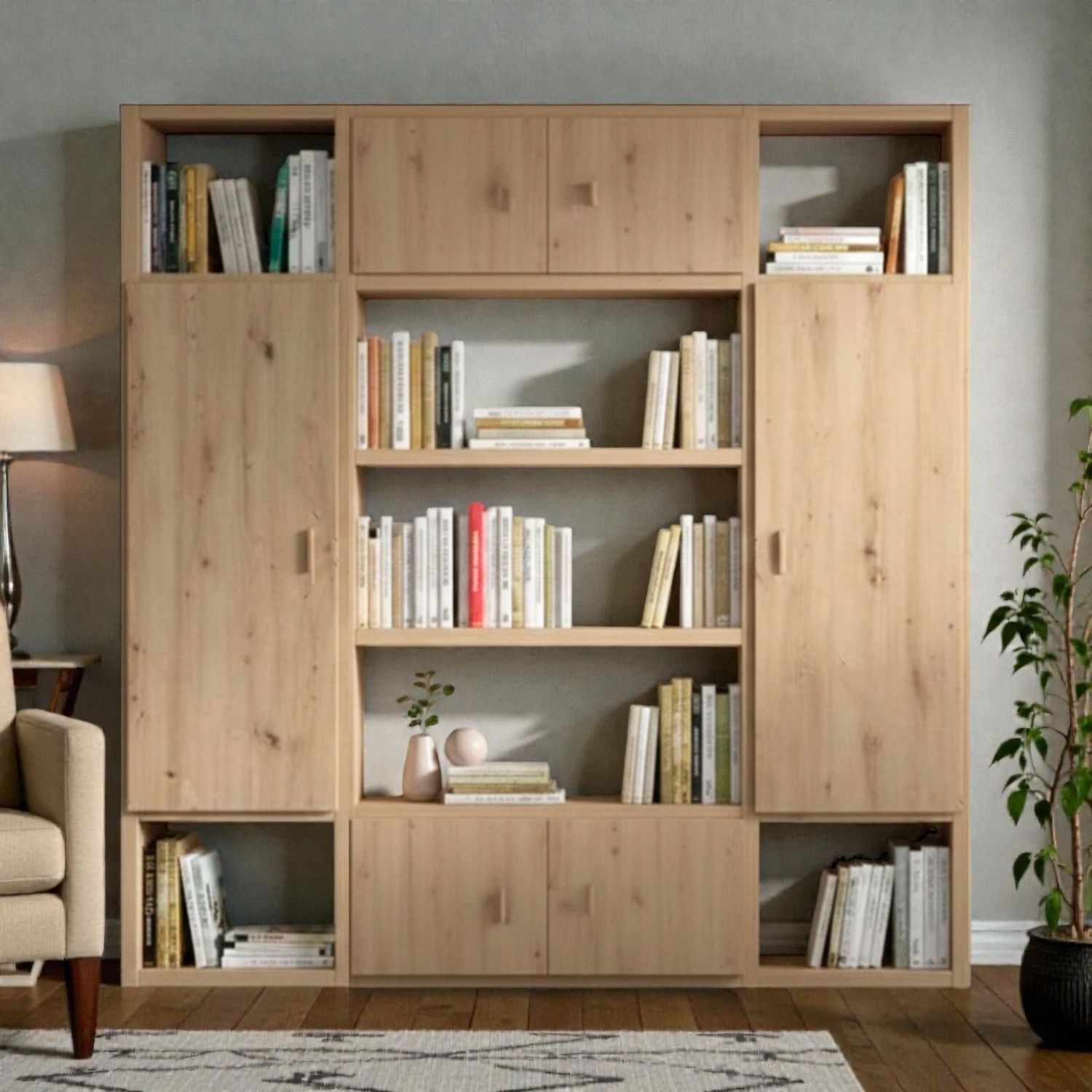 Estantería de madera 012