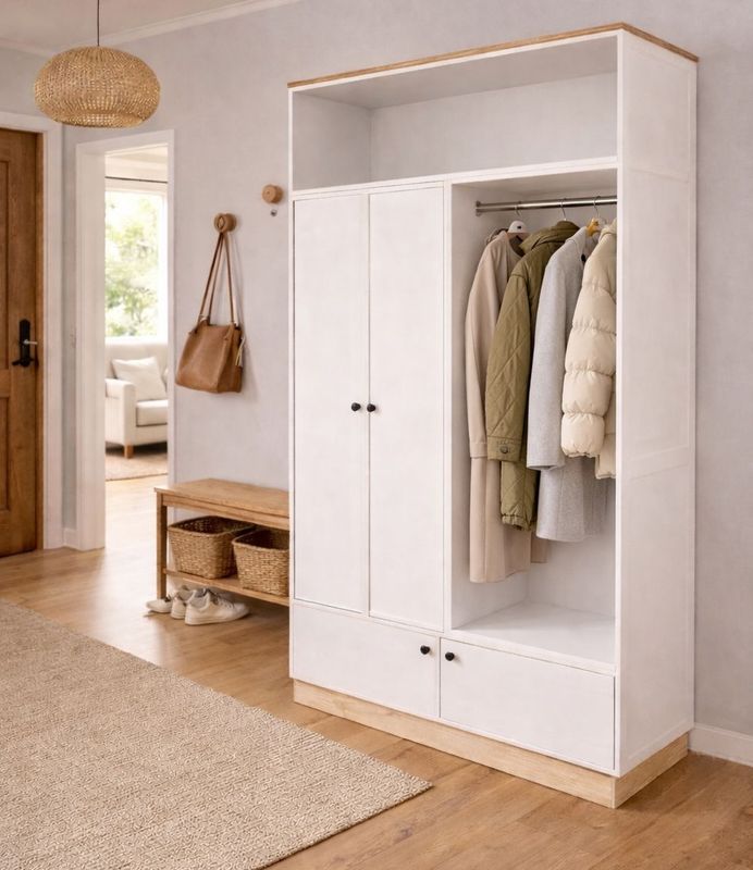 Recibidor con armario 009