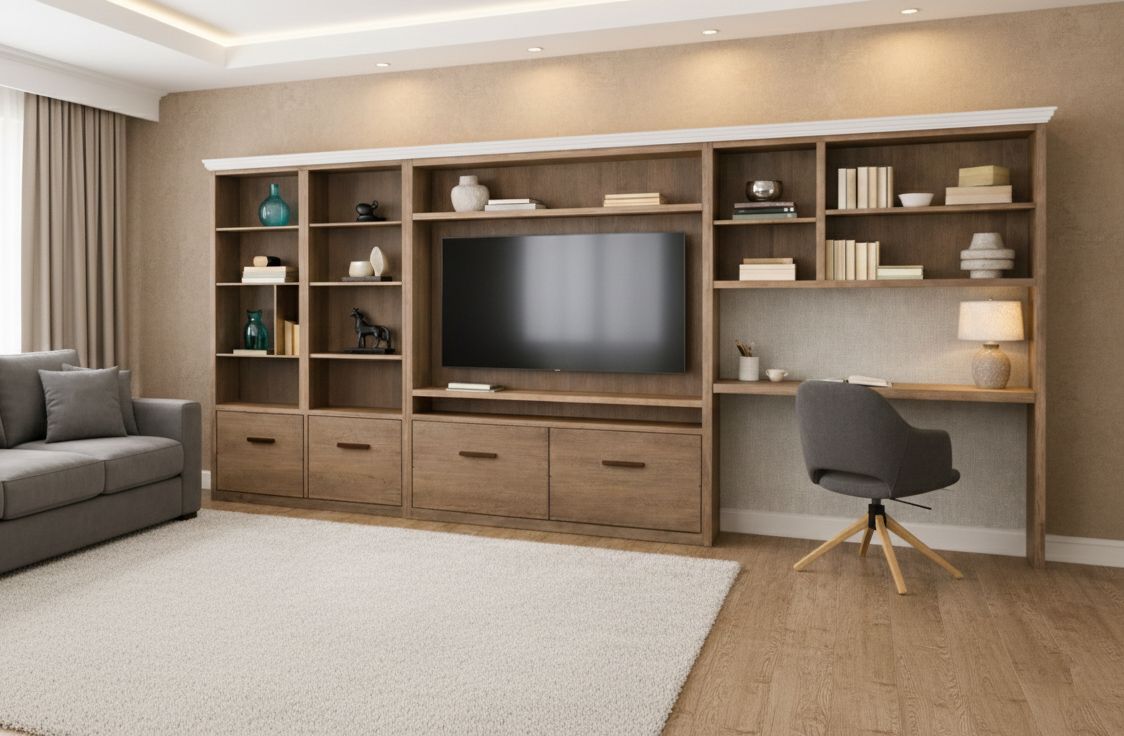 Estantería de madera 027