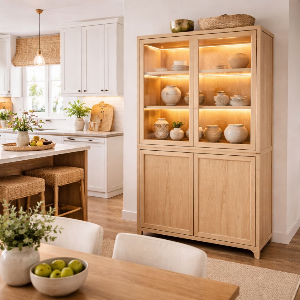 Vitrina de madera  005