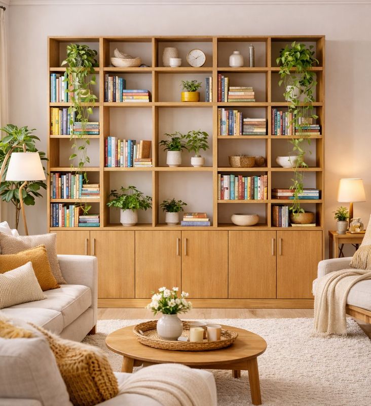 Estantería de madera 032