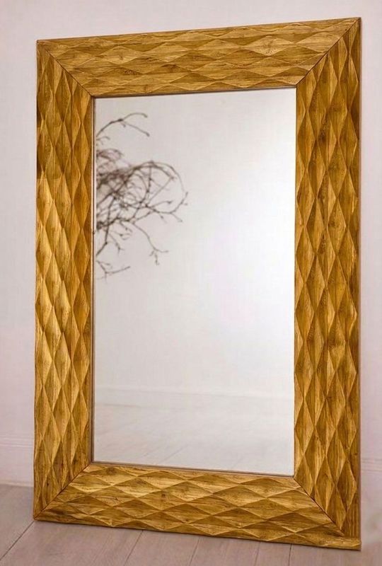 Espejo marco de madera 010