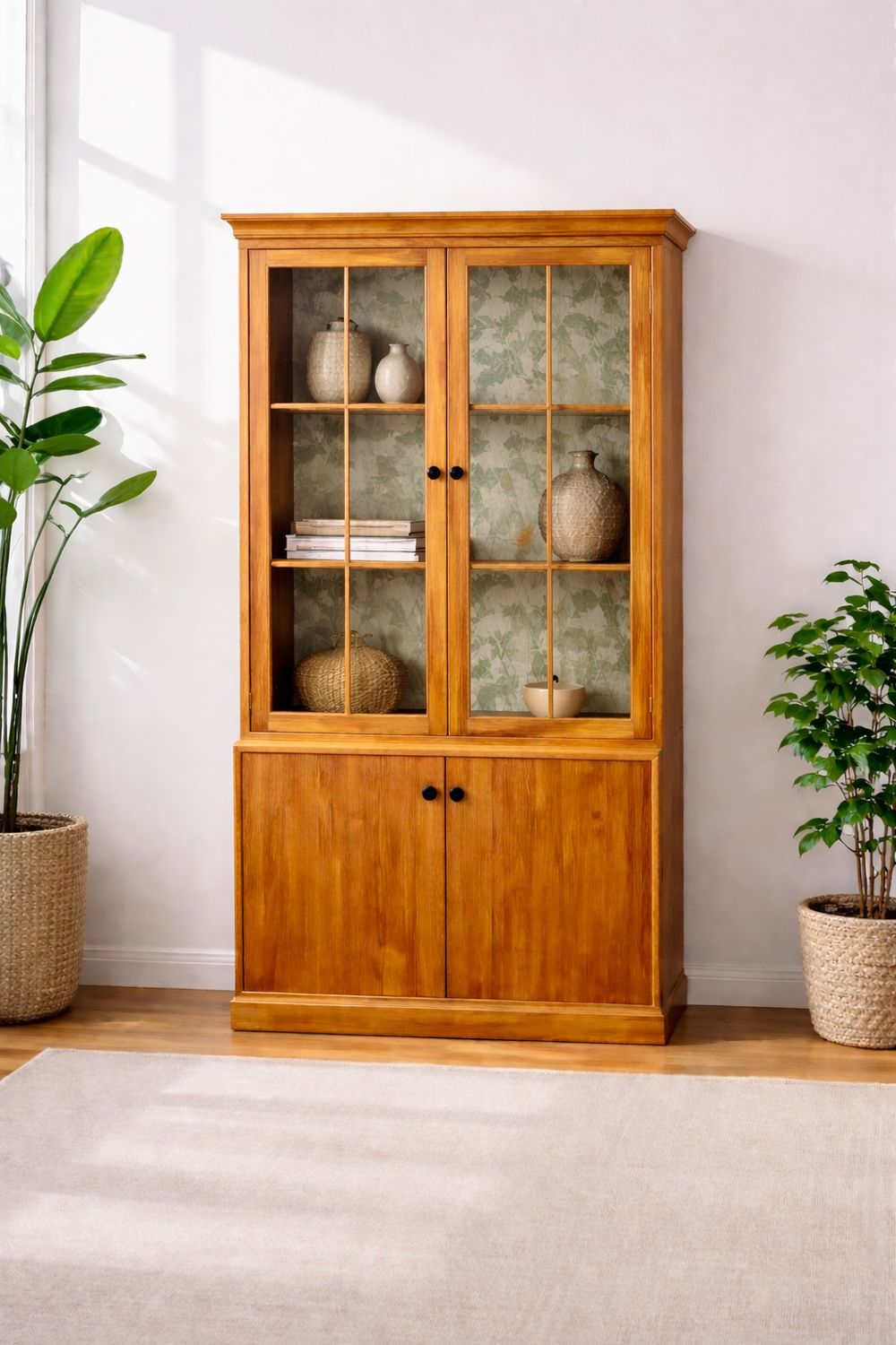 Vitrina de madera 006 Vitrina de madera 006