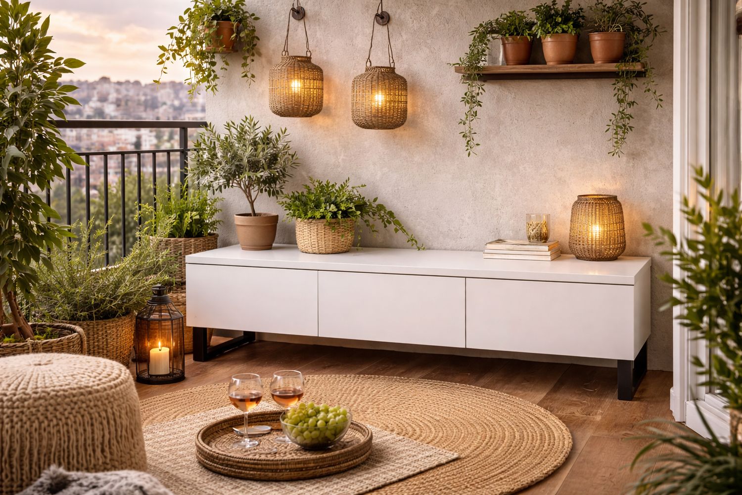 Banco con almacenaje 042