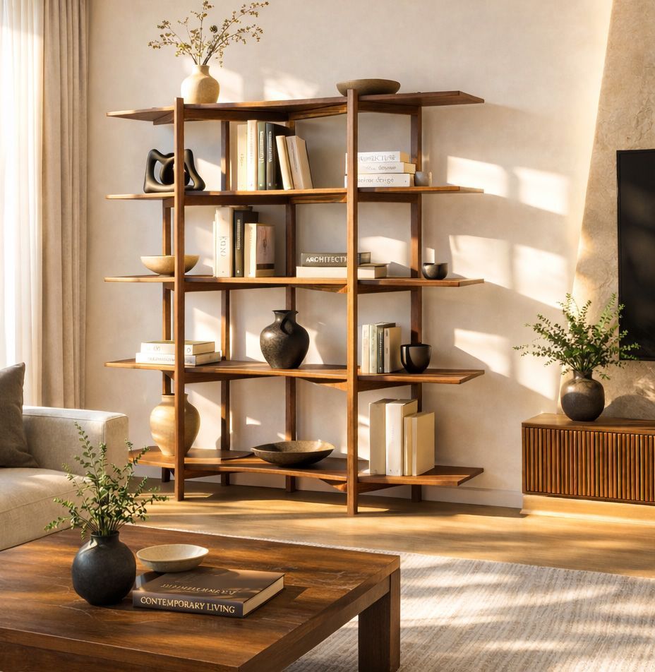 Estantería de madera 037