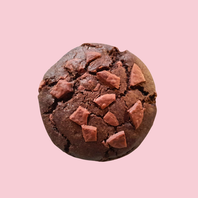 Double Choc Peanut Butter Stuffed Cookie