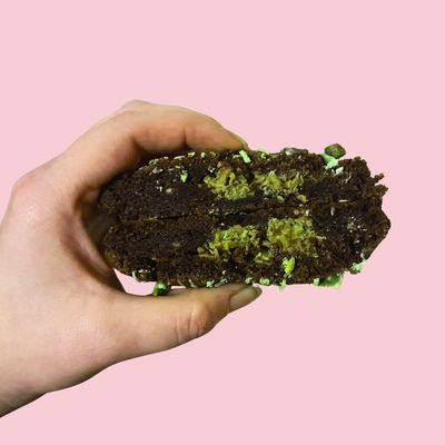 Dubai Chocolate Stuffed Cookie