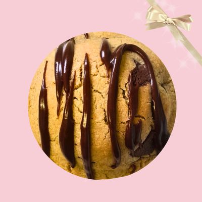 Decadent Brownie Stuffed Cookie