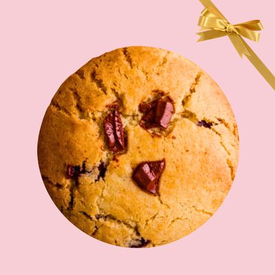 Choc-Chip Nutella Stuffed Cookie