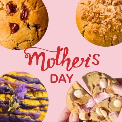 Mothers Day Stuffed Cookie Gift Box - 4 Pack