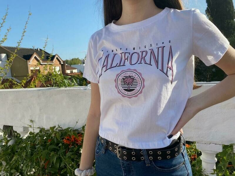 remera &quot;california&quot;