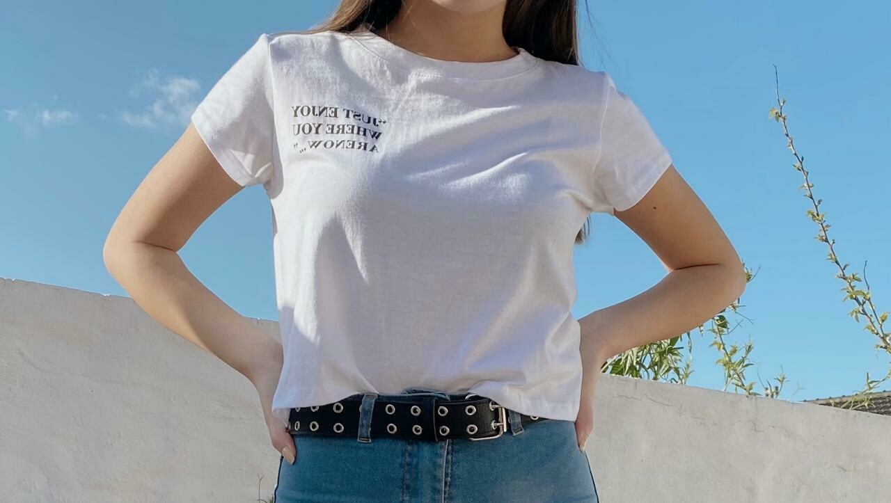 remera &quot;enjoy&quot;