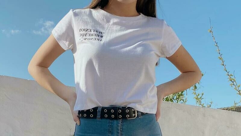 remera &quot;enjoy&quot;