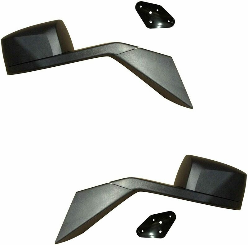 Volvo Hood Mirrors with Chrome Bezel