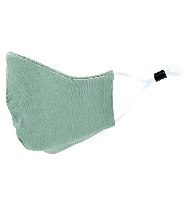 YOUTH REUSABLE COTTON FACE MASK WITH ADJUSTERS - (MULTI COLOURS AVAILABLE)