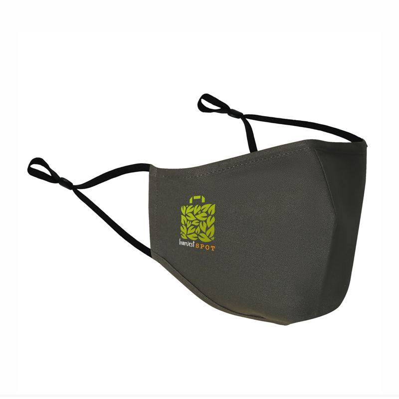 Custom Printed Urban Premium Antimicrobial Cotton Mask with adjuster