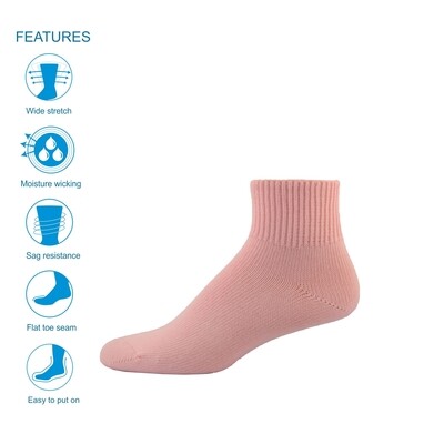 Rise The Simcan Comfort Sock - Pink Small (12/CS)