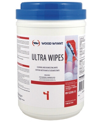 ULTRA WIPES DISINFECTING & CLEANING SURFACE WIPES (6/CS)