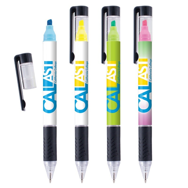 DUPLEX PEN & HIGHLIGHTER COMBO (DIGITAL FULL COLOR WRAP)