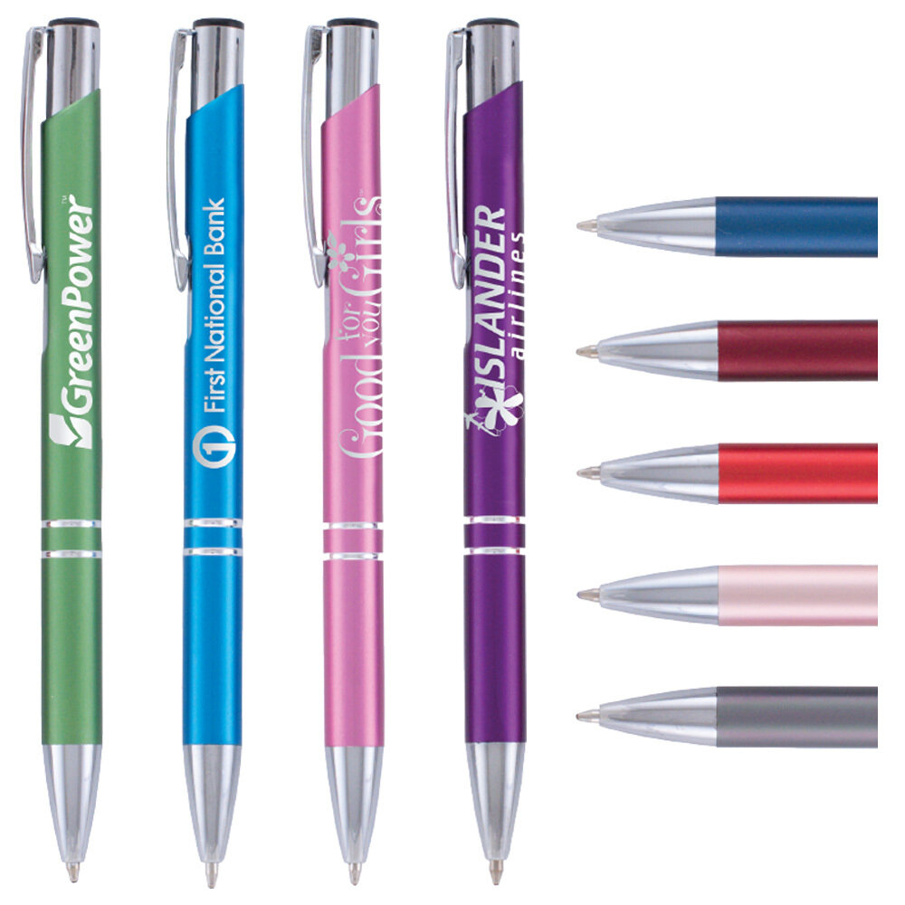 MATTE TRES-CHIC - LASER ENGRAVED - METAL PEN