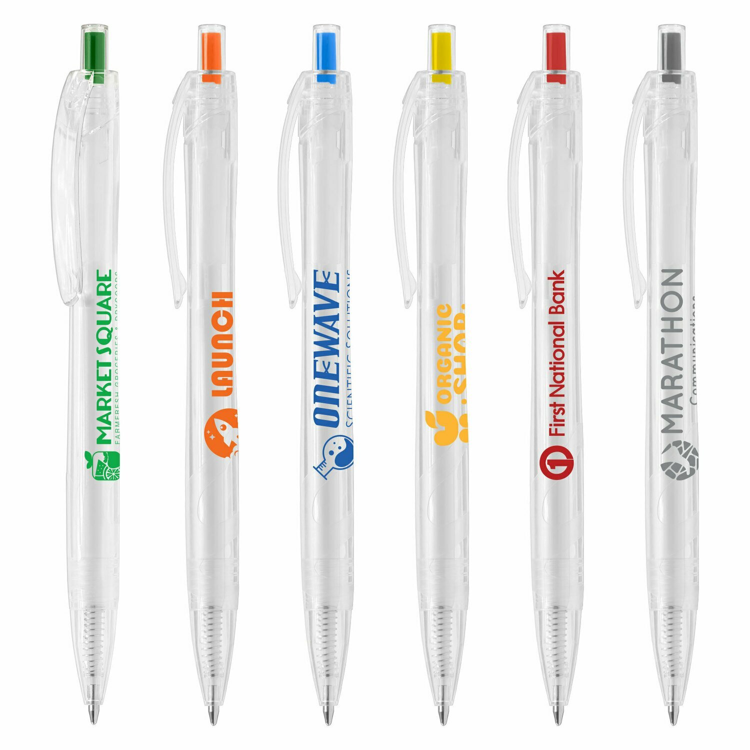 AQUA CLEAR - ECO RECYCLED PET PLASTIC PEN