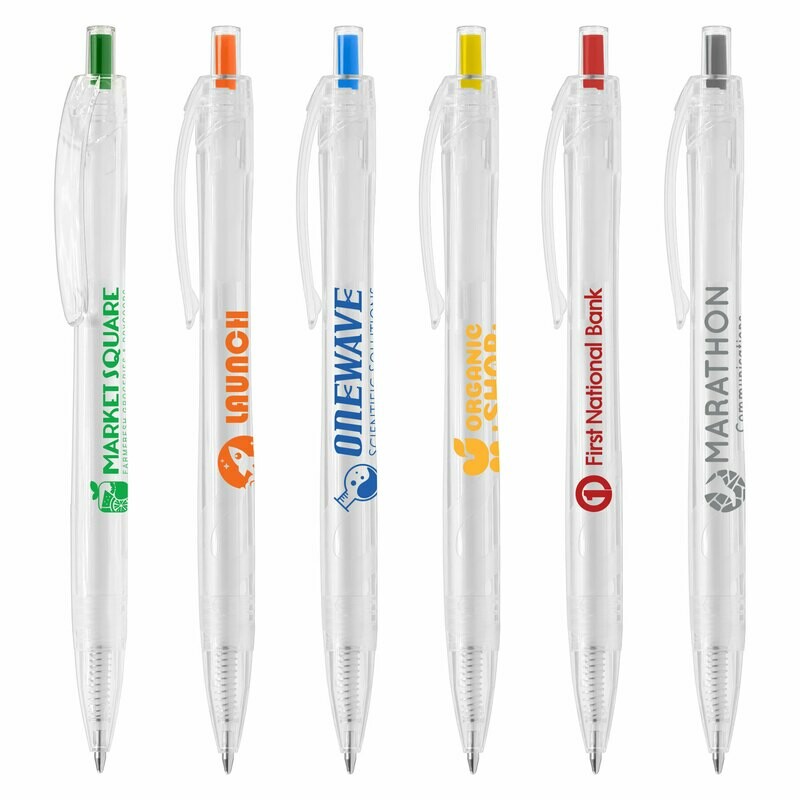 AQUA CLEAR - ECO RECYCLED PET PLASTIC PEN