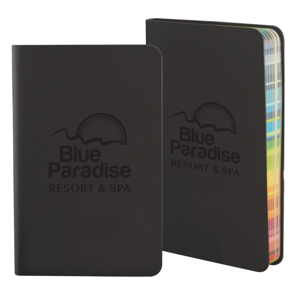 RAINBOW JOURNAL - LASER ENGRAVED - NOTEBOOK (3.5" X 5.5")