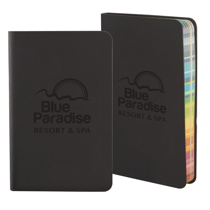 RAINBOW JOURNAL - LASER ENGRAVED - NOTEBOOK (3.5" X 5.5")
