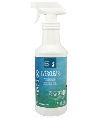 Vert-2-Go Everclear All Purpose Cleaner and Degreaser - 1L (12/CS)