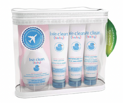 Live Clean - 4pc Baby Essentials Kit