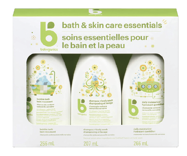 Babyganics - Bath & Skincare Essentials Kit