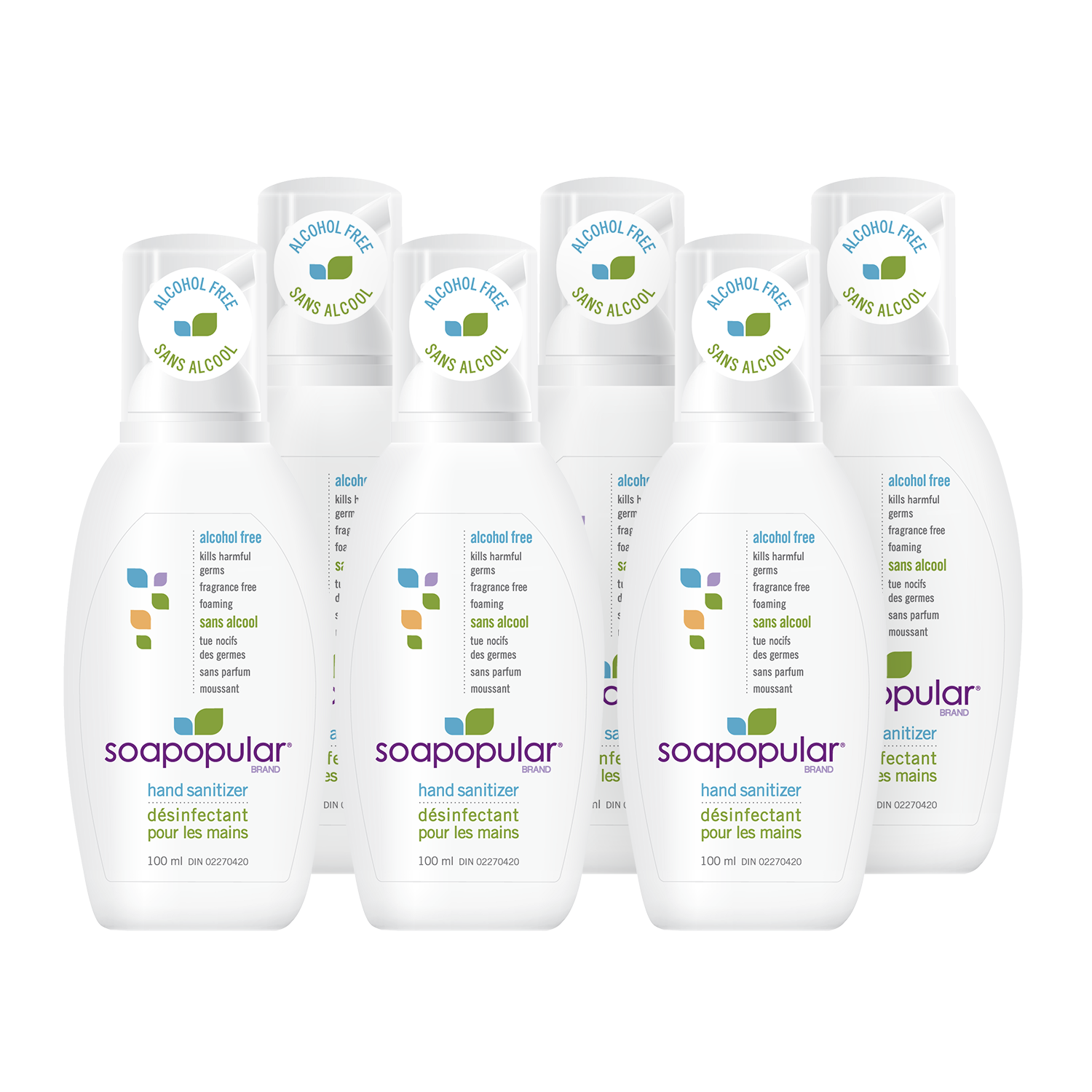 SOAPOPULAR AlcoholFree Hand Sanitizer Foam100ml