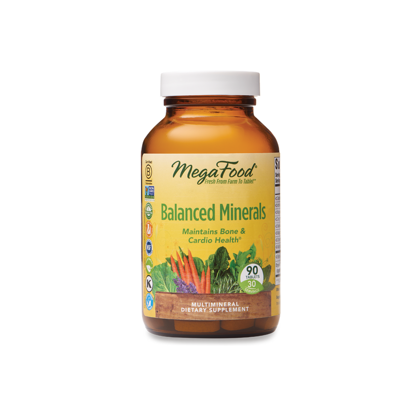 Megafood Balanced Minerals 90tab
